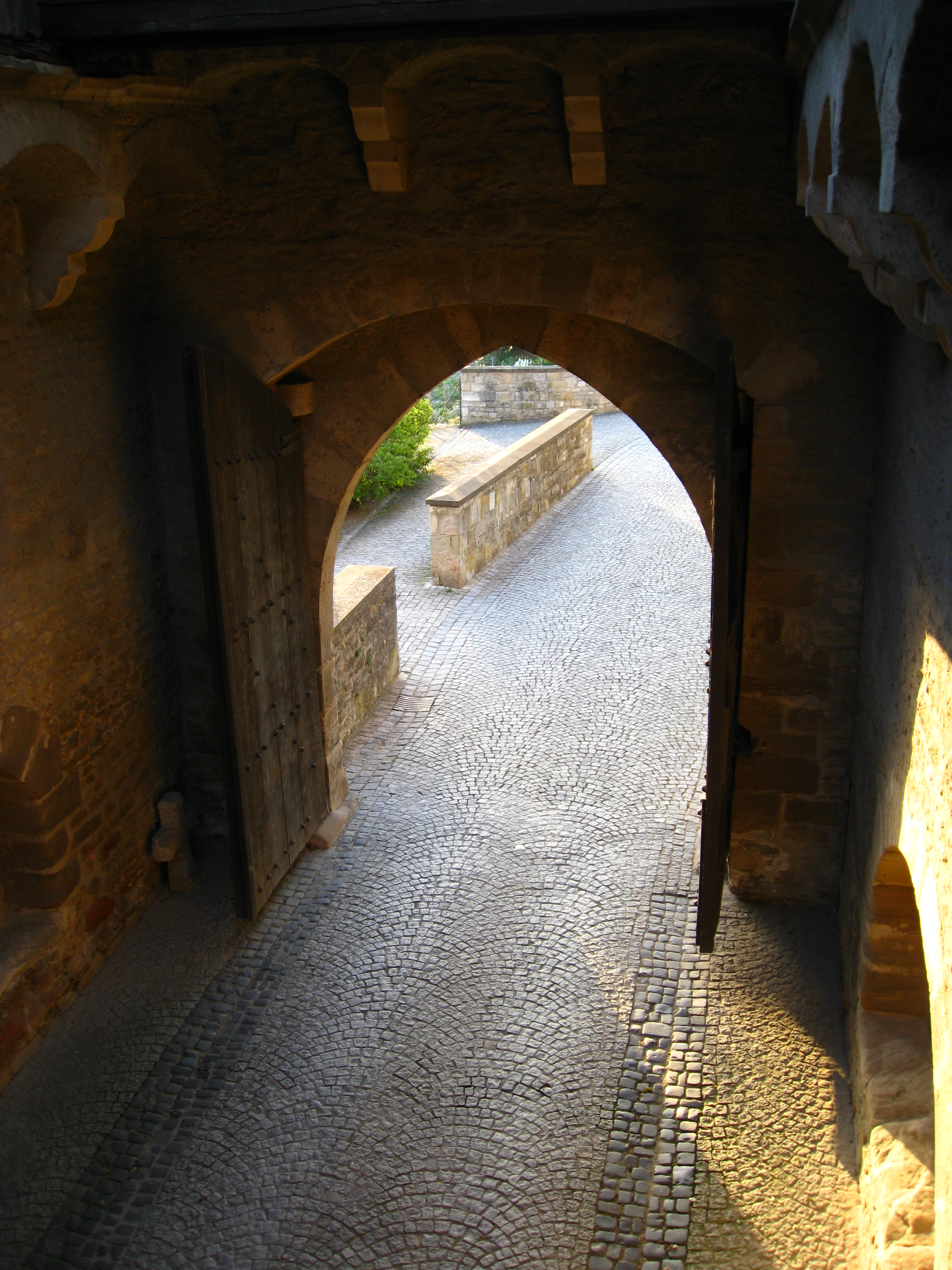 City gate in Iphofen, Germany