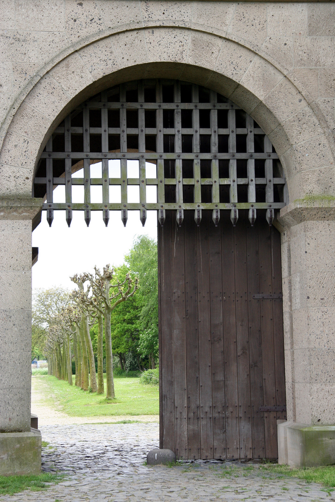 Roman city gate