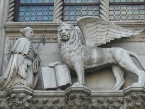 The winged lion of Venice. Pixabay.