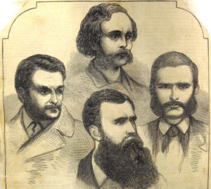 The four main conspirators in the greatest 19th-century forgery.