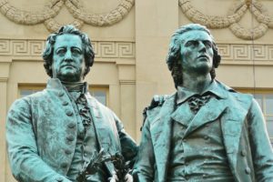 Goethe and Schiller.