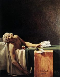 Death of Marat.