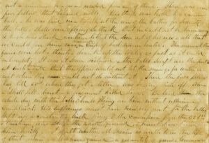 Robert E. Lee's letter