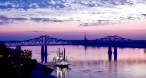 Natchez, Mississippi, site of the Goat Castle murder.