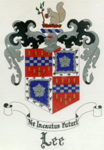 Coat of arms of the Lees of Virginia